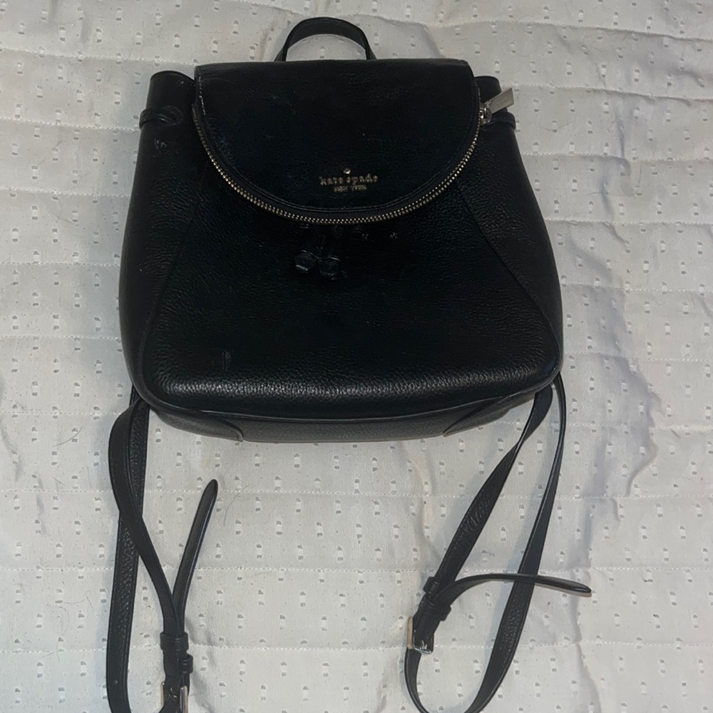 Kate spade backpack (black)
